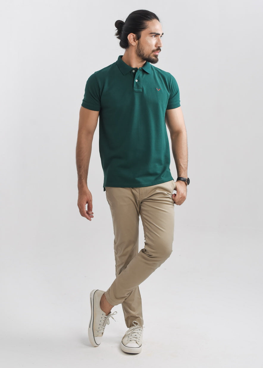 Forest Green Polo