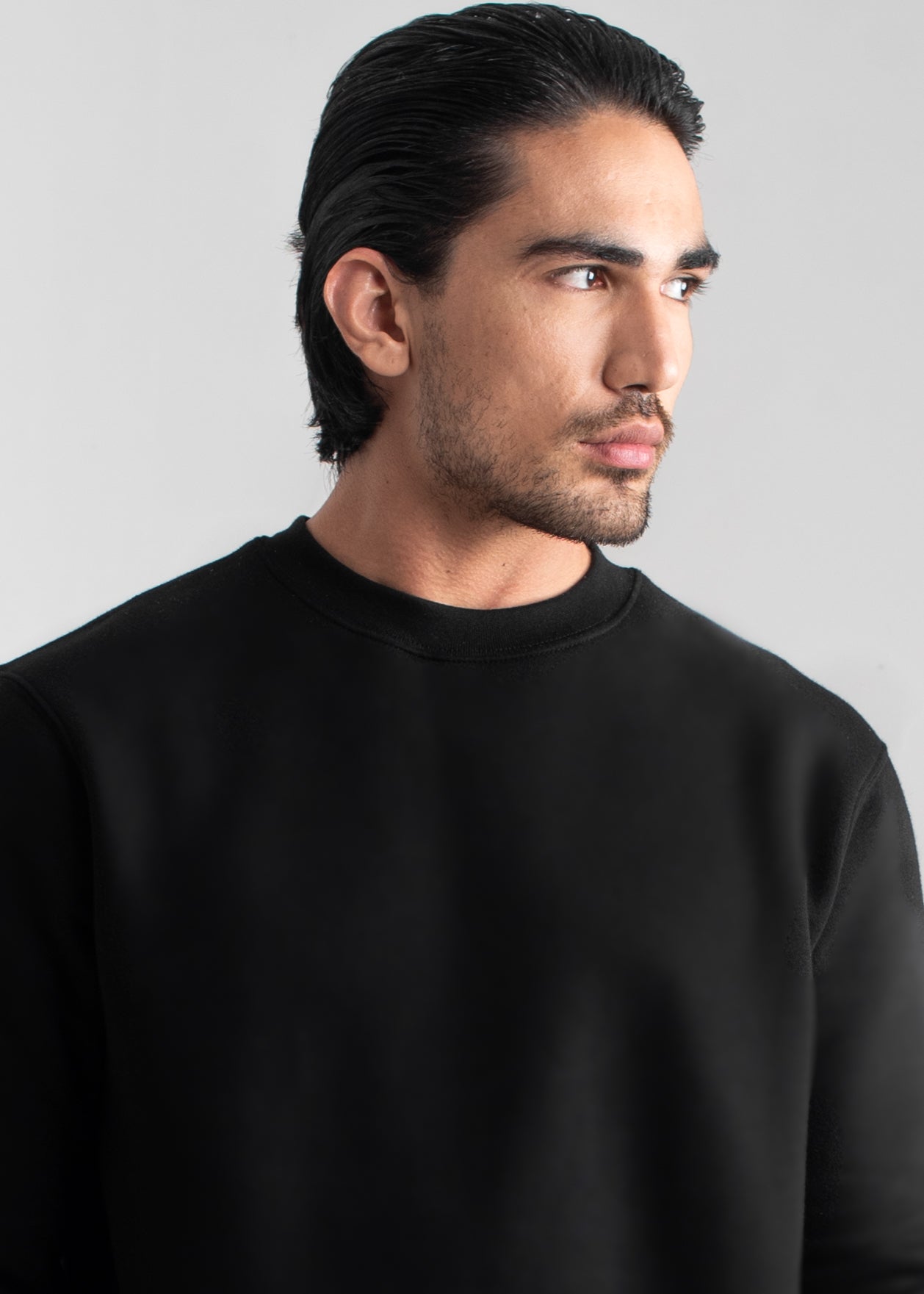 The Perfect Black Sweatshirt