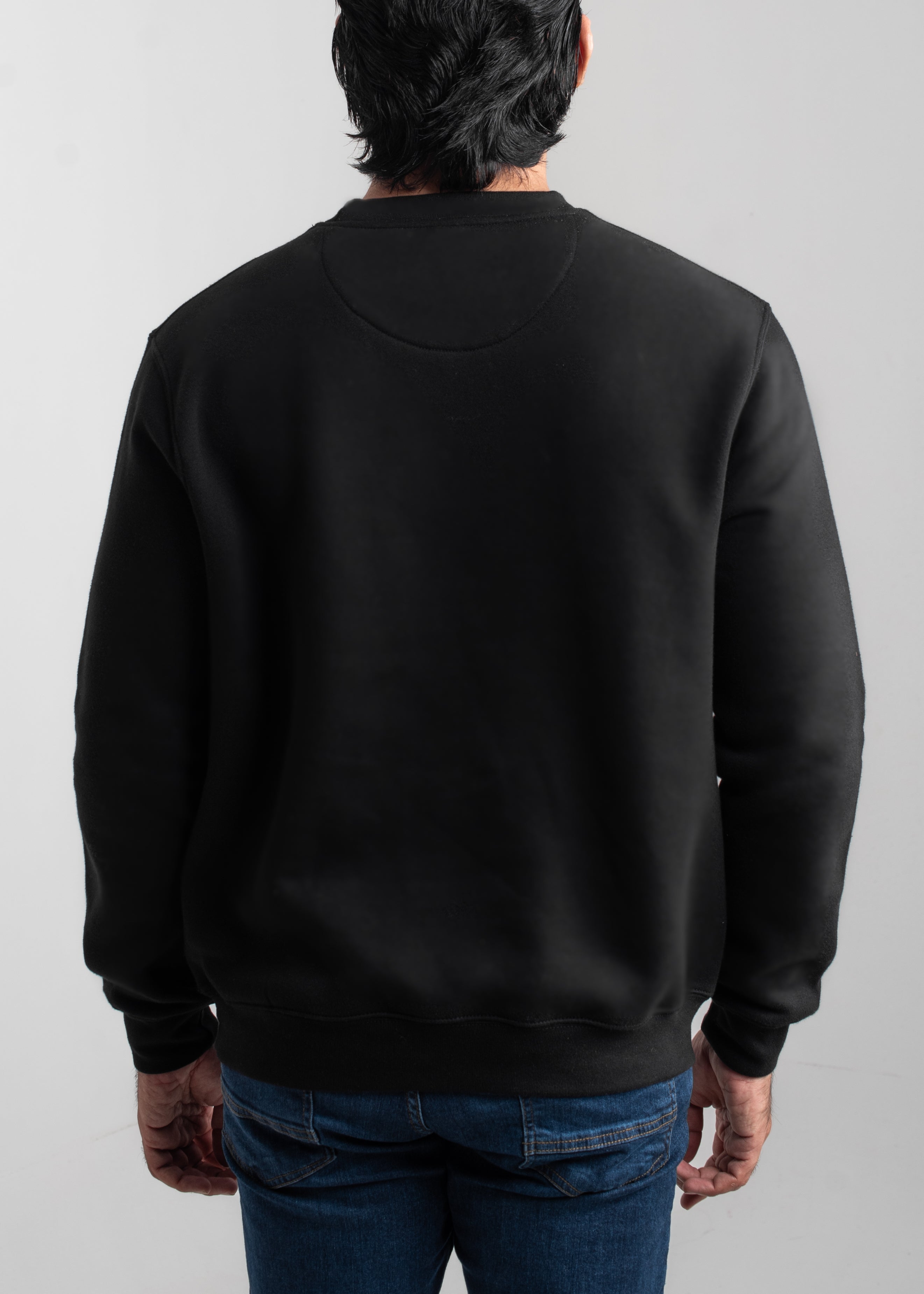The Perfect Black Sweatshirt